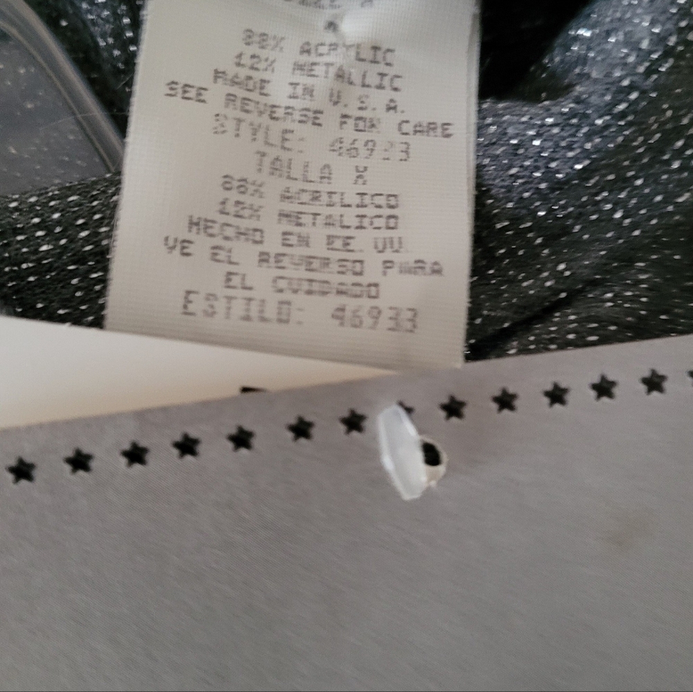 Grey Metallic Shell. Cape Cod. Size L - Picture 3 of 4